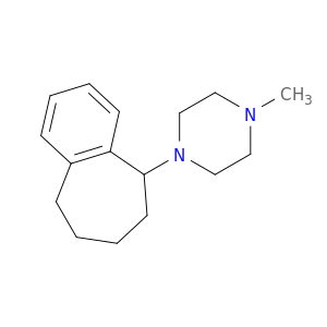 1-(2-bicyclo[5.4.0]undeca-7,9,11-trienyl)-4-methyl-piperazine