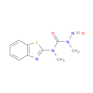 Urea,N-2-benzothiazolyl-N,N'-dimethyl-N'-nitroso-
