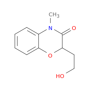 2H-1,4-Benzoxazin-3(4H)-one, 2-(2-hydroxyethyl)-4-methyl-
