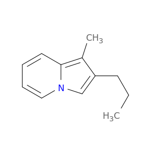 Indolizine, 1-methyl-2-propyl-