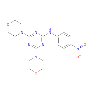 4,6-二-4-吗啉基-N-(4-硝基苯基)-1,3,5-三嗪-2-胺