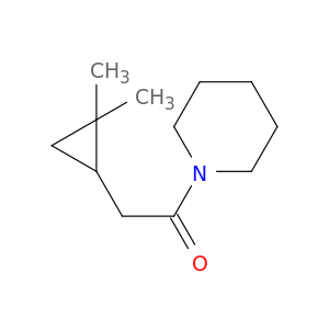 Piperidine, 1-[(2,2-dimethylcyclopropyl)acetyl]-