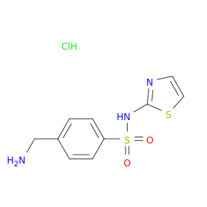 4-(氨基甲基)-N-(1,3-噻唑-2-基)苯-1-磺酰胺盐酸盐