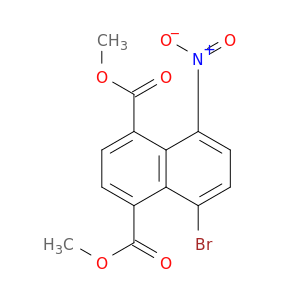 1,4-Naphthalenedicarboxylic acid, 5-bromo-8-nitro-, dimethyl ester