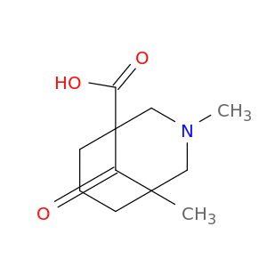 3-Azabicyclo[3.3.1]nonane-1-carboxylicacid, 3,5-dimethyl-9-oxo-