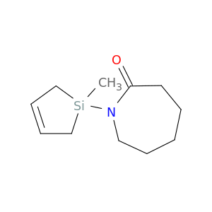 2H-Azepin-2-one, hexahydro-1-(1-methylsilacyclopent-3-en-1-yl)-