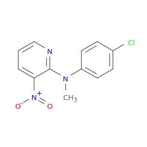2-Pyridinamine, N-(4-chlorophenyl)-N-methyl-3-nitro-