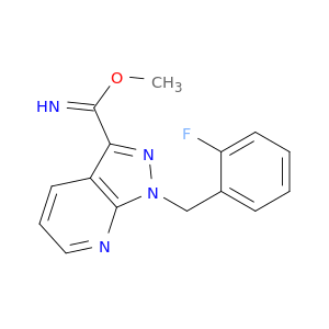 1-[(2-氟苯基)甲基]-1H-吡唑并[3,4-B]吡啶-3-甲亚氨酸甲酯