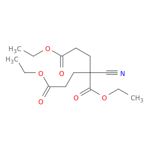 1,3,5-Pentanetricarboxylicacid, 3-cyano-, 1,3,5-triethyl ester