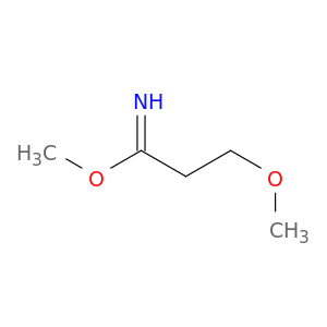 Propanimidic acid, 3-methoxy-, methyl ester