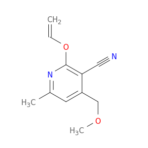 3-Pyridinecarbonitrile, 2-(ethenyloxy)-4-(methoxymethyl)-6-methyl-