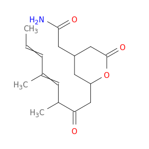 2H-Pyran-4-acetamide,2-(3,5-dimethyl-2-oxo-4,6-octadienyl)tetrahydro-6-oxo- (9CI)
