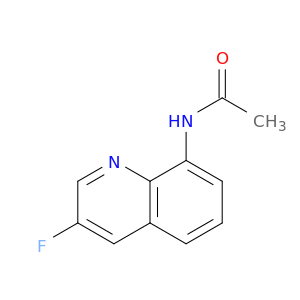 Acetamide,N-(3-fluoro-8-quinolinyl)-