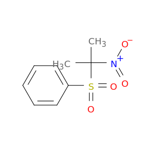 Benzene, [(1-methyl-1-nitroethyl)sulfonyl]-
