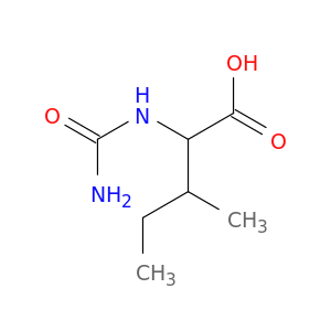 DL-Isoleucine, N-(aminocarbonyl)-