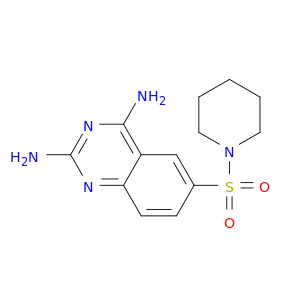6-(PIPERIDINE-1-SULFONYL)-QUINAZOLINE-2,4-DIAMINE
