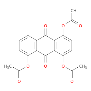 9,10-Anthracenedione, 1,4,5-tris(acetyloxy)-