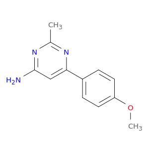 6-(4-methoxyphenyl)-2-methylpyrimidin-4-amine