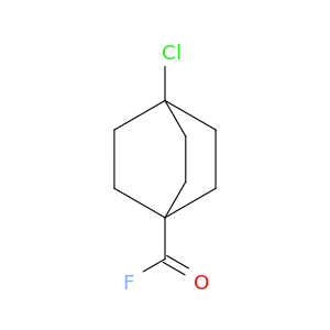 Bicyclo[2.2.2]octane-1-carbonyl fluoride, 4-chloro- (9CI)