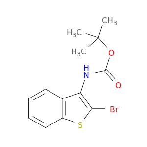 Carbamic acid, (2-bromobenzo[b]thien-3-yl)-, 1,1-dimethylethyl ester