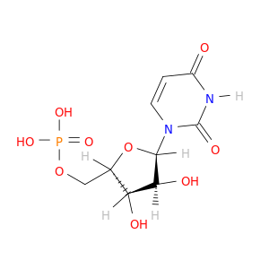 ((2R,3S,4S,5R)-5-(2,4-Dioxo-3,4-dihydropyrimidin-1(2H)-yl)-3,4-dihydroxytetrahydrofuran-2-yl)methyl dihydrogen phosphate