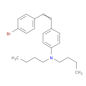 Benzenamine, 4-[2-(4-bromophenyl)ethenyl]-N,N-dibutyl-