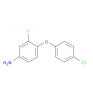 4-(4-Chlorophenoxy)-3-fluoroaniline
