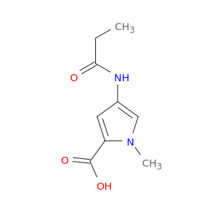 1H-Pyrrole-2-carboxylicacid, 1-methyl-4-[(1-oxopropyl)amino]-