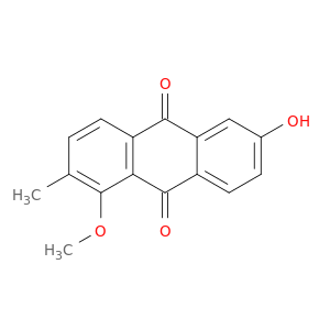 9,10-Anthracenedione, 6-hydroxy-1-methoxy-2-methyl-