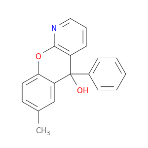 5H-[1]Benzopyrano[2,3-b]pyridin-5-ol, 7-methyl-5-phenyl-