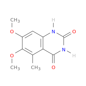 2,4(1H,3H)-QUINAZOLINEDIONE, 6,7-DIMETHOXY-5-METHYL-