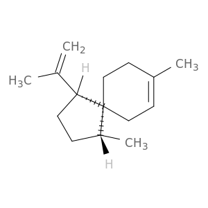 Spiro[4.5]dec-7-ene, 1,8-dimethyl-4-(1-methylethenyl)-, (1R,4R,5S)-
