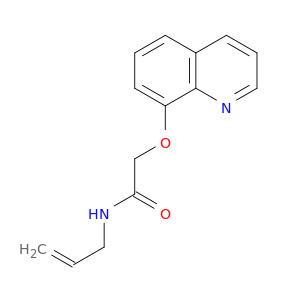 Acetamide, N-2-propenyl-2-(8-quinolinyloxy)-