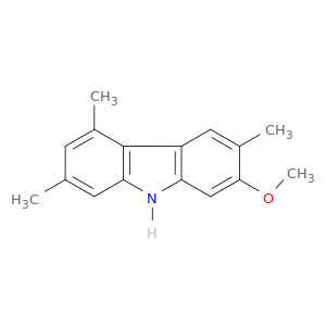 9H-Carbazole, 2-methoxy-3,5,7-trimethyl-