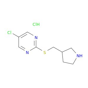 5-氯-2-(吡咯烷-3-基甲基硫基)-嘧啶盐酸盐