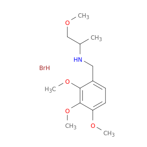 (2-METHOXY-1-METHYLETHYL)(2,3,4-TRIMETHOXYBENZYL)AMINE