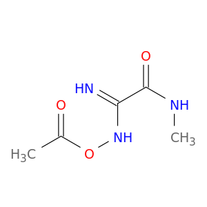 Acetamide, 2-[(acetyloxy)amino]-2-imino-N-methyl-