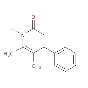 2(1H)-Pyridinone, 5,6-dimethyl-4-phenyl-