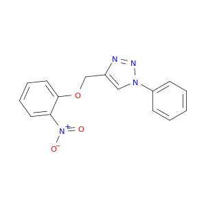 1H-1,2,3-Triazole, 4-[(2-nitrophenoxy)methyl]-1-phenyl-