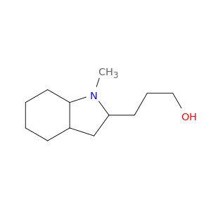 1H-Indole-2-propanol, octahydro-1-methyl-