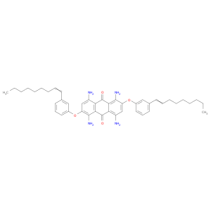 9,10-Anthracenedione, 1,4,5,8-tetraamino-2,6-bis[3-(nonenyl)phenoxy]-
