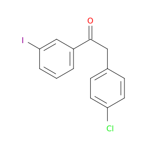 乙酮,2-(4-氯苯基)-1-(3-碘苯基)-