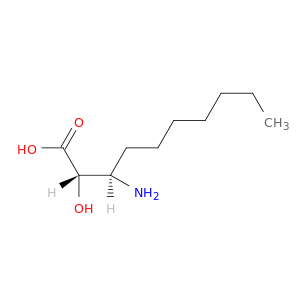 Decanoic acid, 3-amino-2-hydroxy-, (2S,3R)-