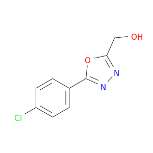 (5-(4-Chlorophenyl)-1,3,4-oxadiazol-2-yl)methanol