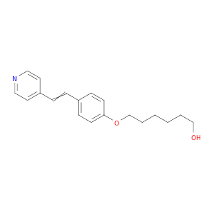 1-Hexanol, 6-[4-[2-(4-pyridinyl)ethenyl]phenoxy]-