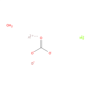 Aluminum magnesium carbonate hydroxide, hydrate