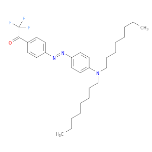 4-(二辛氨基)-4`-(三氟乙酰基)偶氮苯