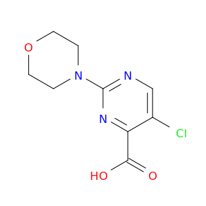5-氯-2-(4-吗啉基)-4-嘧啶羧酸