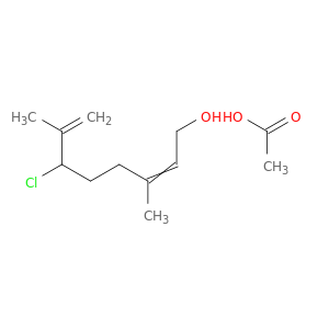 2,7-Octadien-1-ol, 6-chloro-3,7-dimethyl-, acetate
