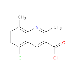 5-Chloro-2,8-dimethylquinoline-3-carboxylic Acid